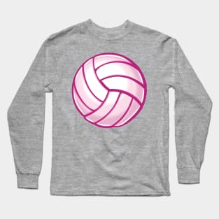 Pink volleyball Long Sleeve T-Shirt